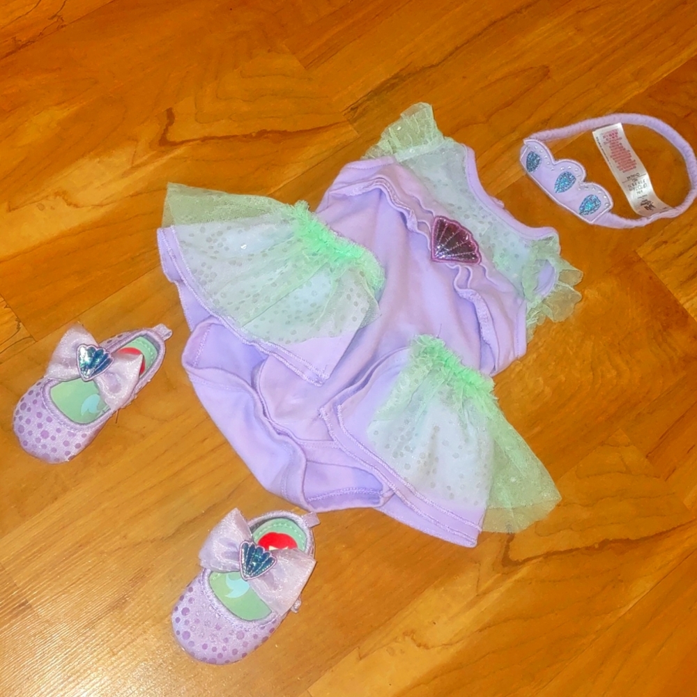 The Little Mermaid Ariel Costume 6-12M